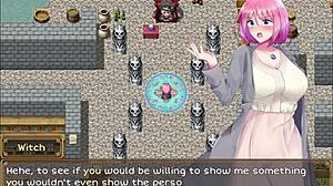 philana enters the witch's castle and discovers suspicious men for massage and sex