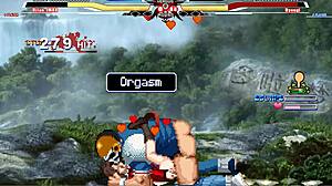 brian takes on ryougi shiki in a wild hentai clash