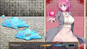 philana enters the witch's castle and discovers suspicious men for massage and sex