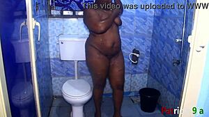 Bbw Patricia 9ja hardcore shower banging