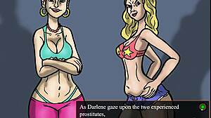 Big Butt White Professor Fucked by Pimp in Anime Gameplay