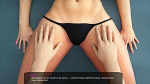 First time touching my stepmom's massive boobs in Milfy City V6E Part 18 anime dub!