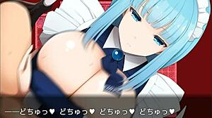 in this anime hentai revolution, big tits dominate the game scene with intense action