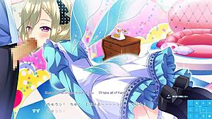 Exploring the garden in Pure Song Route 5 Scene 3 with subtitles