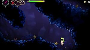 Futakinvallyer v0 034 introduces new boss fight with asian futanari big cock action.