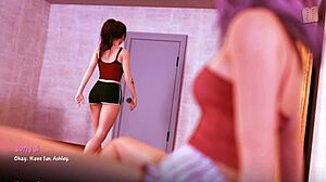 in aoa academy 33, the anime girls are getting wild