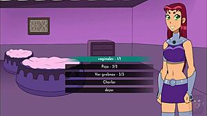 i break starfire's ass with anal beast