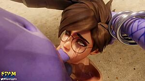 Overwatch Tracer SFM Blowjob Scene Feels So Real