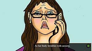 Big Butt White Professor Fucked by Pimp in Anime Gameplay