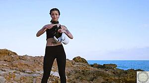 Boxer Tied Up and Spanked Hard Before Rimming Dom by Balearic Sea