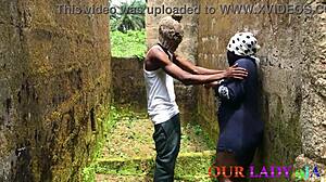 dude, i’m so lucky bangin this lagos slay queen in the bush!