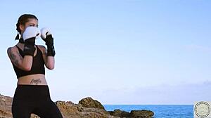 Boxer Tied Up and Spanked Hard Before Rimming Dom by Balearic Sea