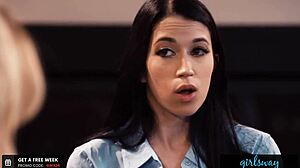 Busty Lesbian Dives Deep Into My Wet Pussy With Passion