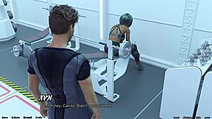 stranded in space, military girl with huge tits craves my cock