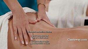 hime marie, nicole doshi, and melissa stratton deliver hardcore lesbian anal with toys.