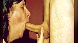 is the goat taking that long cock deep in her throat