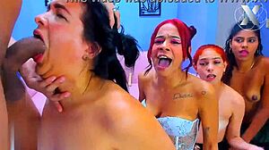 teacher gives private lesson, sucking husband's monster cock