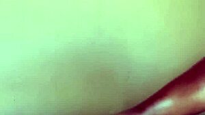 Ebony's juicy footjob on big cock?