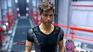 stranded in space, military girl with huge tits craves my cock