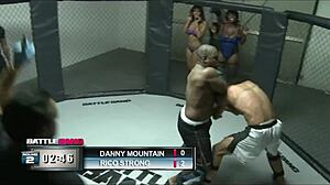 hot black busty girl contrasts her huge tits with danny mountain's monster cock banging