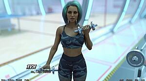 stranded in space, military girl with huge tits craves my cock