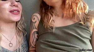 feeling playful outside with my curvy redhead classmate, wanna join us?