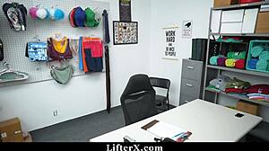 hey officer, I’m just following protocol with this shoplifter teen in the garage, let’s make a deal for her punishment