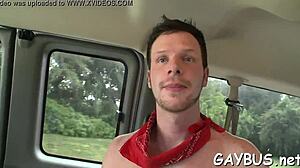 Homosexual Man Engages In Bareback Blowjob For Pay In Gay Porn Scene