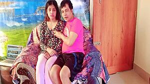 Rumpa21 Cute Deshi Girlfriend Fucked Hard on Sofa in Homemade Clip