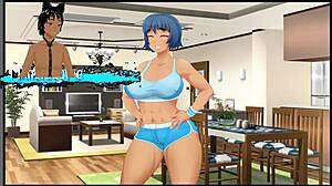 Milfy Cummy - Exercising With Amanda And Getting My Dick Jerked Off