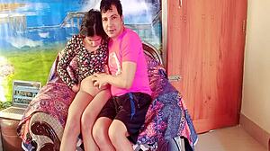 Rumpa21 Cute Deshi Girlfriend Fucked Hard on Sofa in Homemade Clip