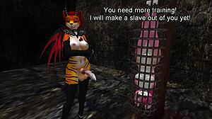 Training my slave for hardcore action, wanna see? 😈