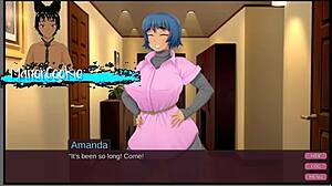 Milfy Cummy - Exercising With Amanda And Getting My Dick Jerked Off