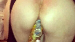 velvet rain 23 masterbates intensely with huge toys, getting fucked and squirting all over 😈 kinky homemade fun