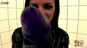 Hell yeah! Latex action with angelika black in steamy video from aug 30 2013