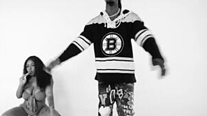 She's sucking that dick like a popsicle, getting nasty with it! So wild and rough, can't stop watching. 😜