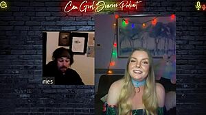 Blonde BBW model shares expert advice on live cam shows