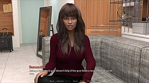 oh wow, my new memories with a busty brunette are wild! can you believe this game?