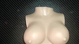 Dolly begs for anal while I squeeze her tiny tits hard! 😈