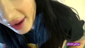 steamy iranian fling with big-ass 18-year-old sexy girl in wild action