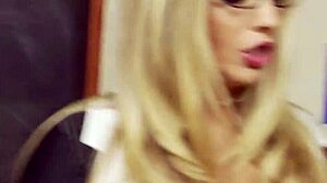 Jordan Brooks and Jordan Kingsley learn to be naughty maids. They have spicy lesbian fun in lingerie.