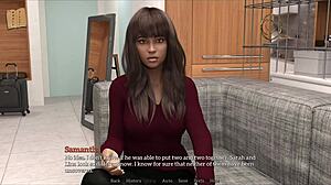 oh wow, my new memories with a busty brunette are wild! can you believe this game?