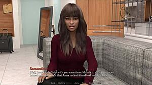 oh wow, my new memories with a busty brunette are wild! can you believe this game?