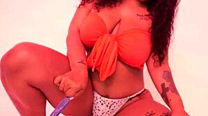 She's sucking that dick like a popsicle, getting nasty with it! So wild and rough, can't stop watching. 😜