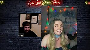 Blonde BBW model shares expert advice on live cam shows