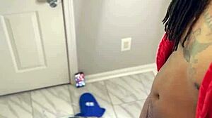 a postal worker sorting mail in a busy office environment