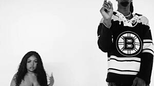 She's sucking that dick like a popsicle, getting nasty with it! So wild and rough, can't stop watching. 😜