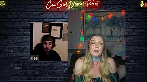 Blonde BBW model shares expert advice on live cam shows
