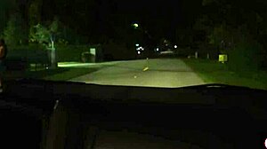 Hitchhiking slut thanks fat cock for ride, riding wet tight pussy