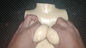 Dolly begs for anal while I squeeze her tiny tits hard! 😈